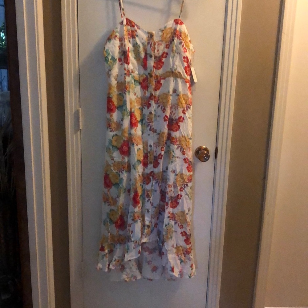 Coco+jaimeson high low dress